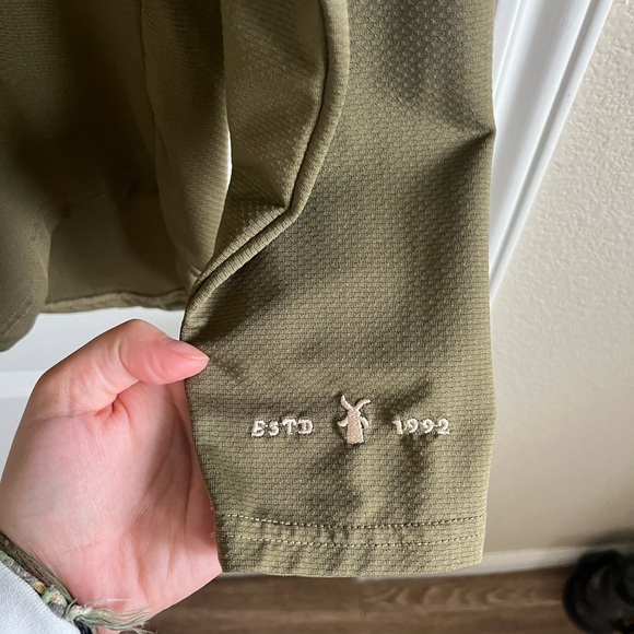Dutch Bros Olive Green Long Sleeve - Picture 3 of 5